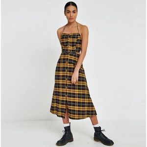 UO - Midi Gingham Dress